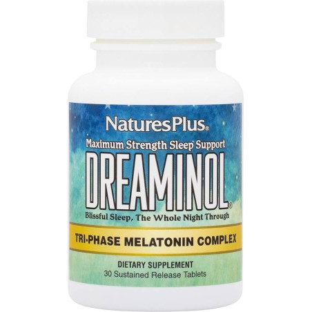 Nature's Plus Dreaminol Tri-phase Melatonin Complex 30 ταμπλέτες