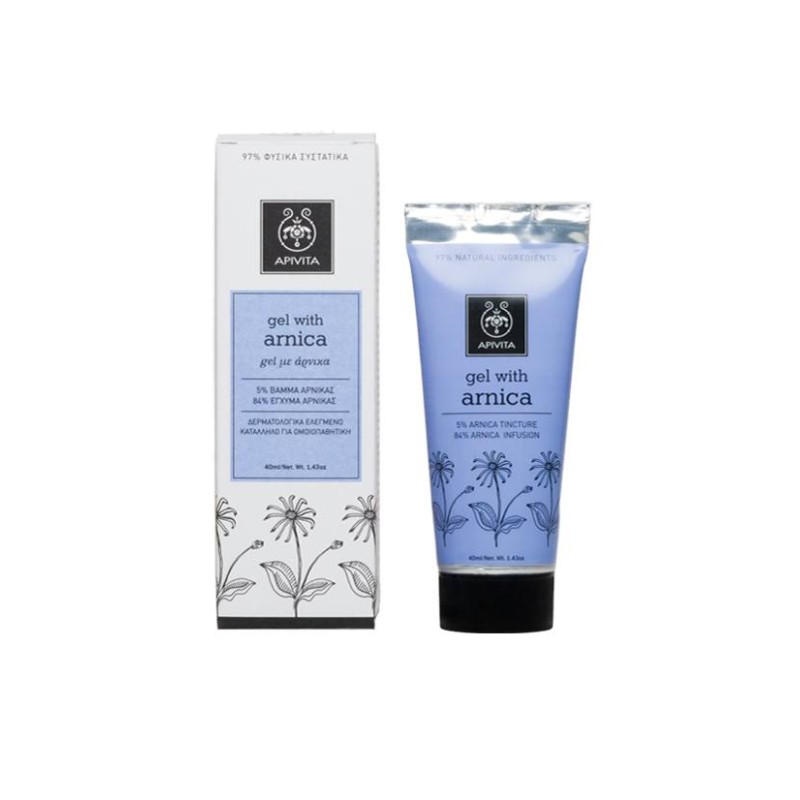 APIVITA Gel With Arnica 40ml | Πρώτες Βοήθειες - Αγορά Online