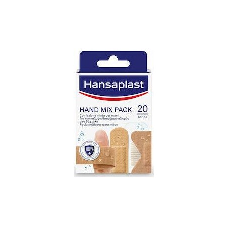 Hansaplast Αυτοκόλλητα Επιθέματα Hand Mix Pack 20τμχ
