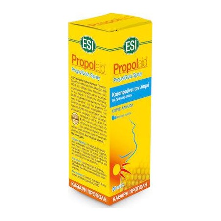 20mlESI Propolaid Propol Gola Σπρέι Χωρίς Αλκοόλ με Πρόπολη & Μέλι για το Βήχα & τον Ερεθισμένο Λαιμό