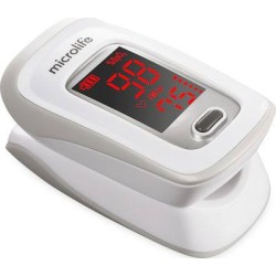 Microlife Oxy 200 Παλμικό Οξύμετρο Δακτύλου σε Λευκό χρώμα