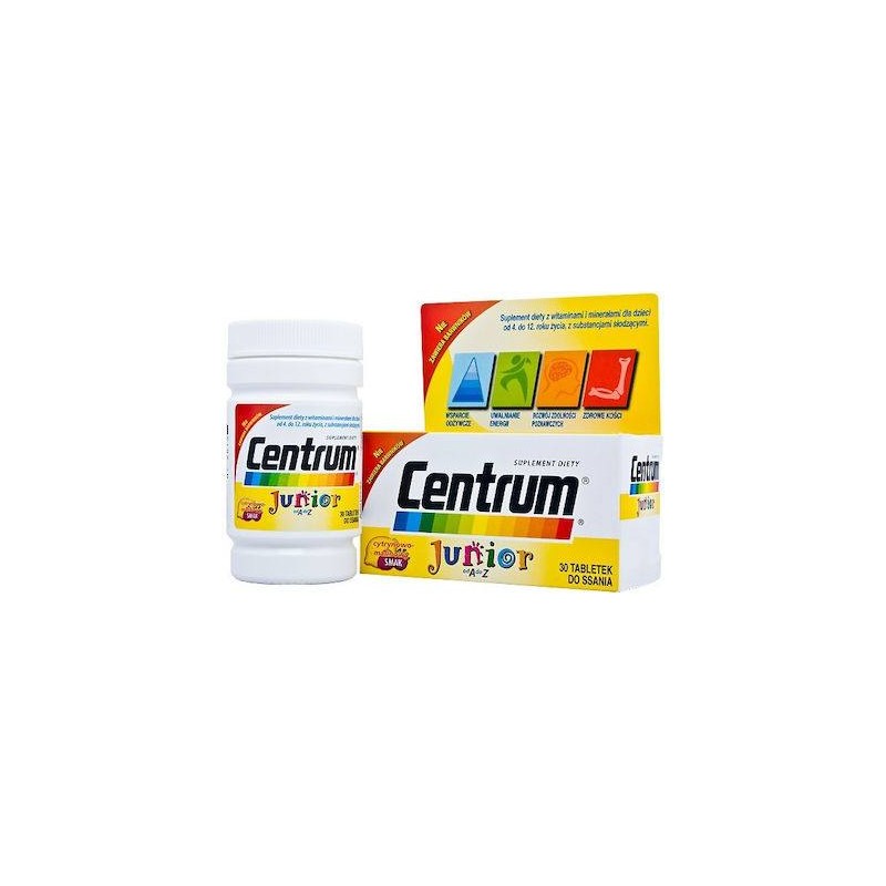 Centrum Junior Βατόμουρο - Λεμόνι 30 μασώμενες ταμπλέτες