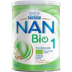 Nestle Nan Bio 1 Γάλα Πρώτης Βρεφικής Ηλικίας Από τη Γέννηση 400gr