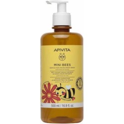 Apivita Παιδικό Αφρόλουτρο & Σαμπουάν "Mini Bees" με Καλέντουλα σε Μορφή Gel 500ml