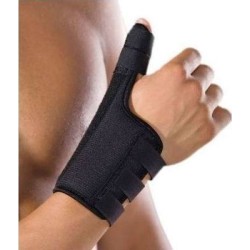 Anatomic Help 0501 Νάρθηκας Καρπού με Αντίχειρα σε Μαύρο Χρώμα