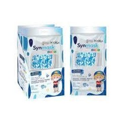 Μάσκες Χειρουργικές SynMask Παιδικές Παραλλαγής Μπλέ 10τεμαχίων