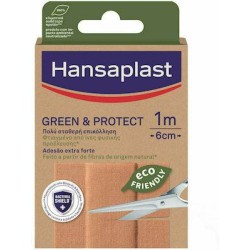 Hansaplast Adhesive Pad Green & Protect 100x6cm 1pc