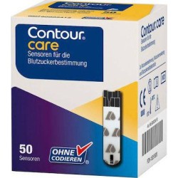 Ascensia Contour Care Ταινίες Μέτρησης Σακχάρου 50τμχ