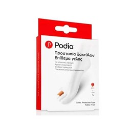 Podia Επιθέματα Soft Protection Tube Fabric με Gel για τους Κάλους Small 2τμχ
