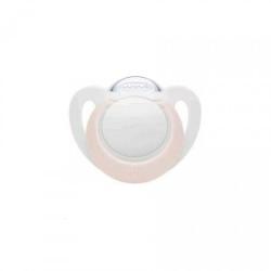 Nuk Star Ορθοδοντική Πιπίλα Σιλικόνης με Θήκη 0-6m