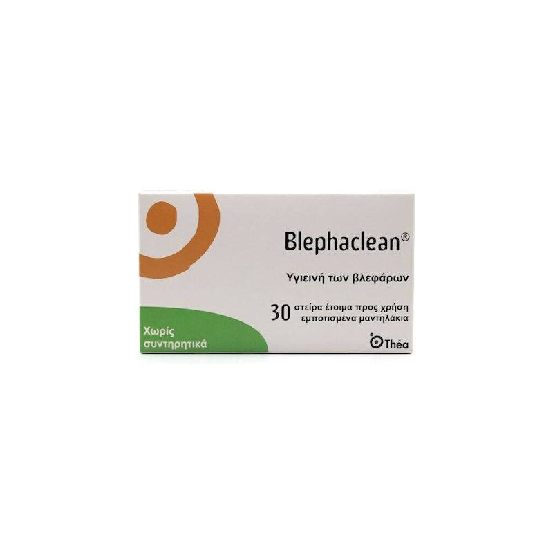 Thea Pharma Hellas Blephaclean Οφθαλμικά Επιθέματα σε Λευκό χρώμα 30τμχ