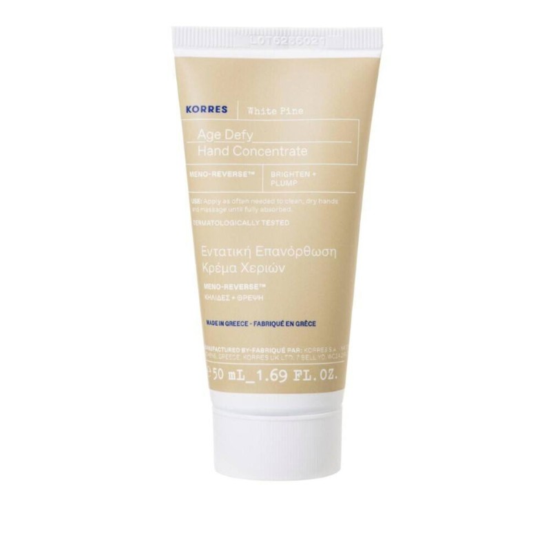 Korres White Pine Αντιγηραντική Κρέμα Χεριών 50ml