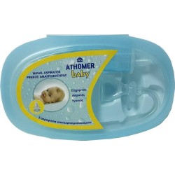 Athomer Baby Nasal Aspirator Ρινικός Αποφρακτήρας για Βρέφη