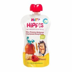 Hipp Hippis Sport με Γεύση Μήλο-Μπανάνα-Βατόμουρο Χωρίς Ζάχαρη 100gr για 12+ μηνών