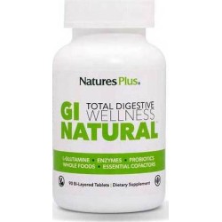 Nature's Plus GI Natural με Προβιοτικά και Πρεβιοτικά 90 ταμπλέτες