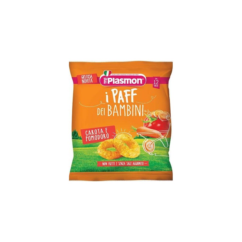 Plasmon Σνακ Ντομάτα Καρότο 15gr
