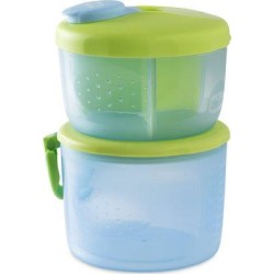 Chicco Δοσομετρητής Γάλακτος σε Σκόνη για Μπιμπερό με 3 Επίπεδα Πράσινος 2τμχ