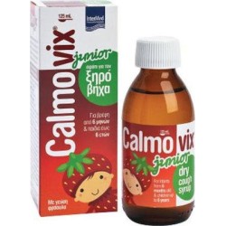 Intermed Calmovix Junior Σιρόπι για Παιδιά για Ξηρό Βήχα Φράουλα 125ml
