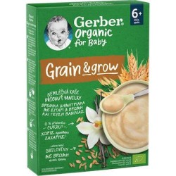 Nestle Grain & Grow Δημητριακά με Γεύση Βανίλια Χωρίς Ζάχαρη 200gr για 6+ μηνών