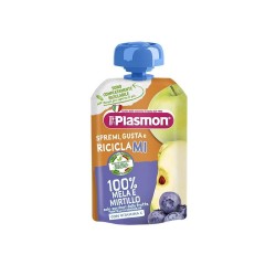 Plasmon Χυμός Μήλο-Βατόμουρο 100gr