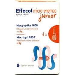 Epsilon Health Micro-Enemas Junior Macrogol 4000 4 x 6gr