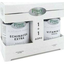 Power Of Nature Platinum Range Echinacea Extra 30 κάψουλες & Platinum Range Vitamin C 1000mg 20 ταμπλέτες