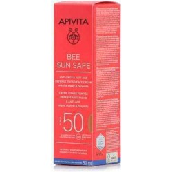 Apivita Bee Sun Safe Anti-spot & Anti-age Tinted Αντηλιακή Κρέμα Προσώπου SPF50 με Χρώμα 50ml