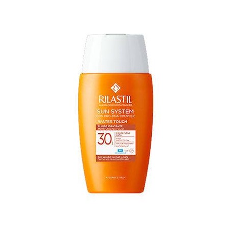 Rilastil Sun System Water Touch Αδιάβροχη Αντηλιακή Κρέμα Προσώπου SPF30 50ml