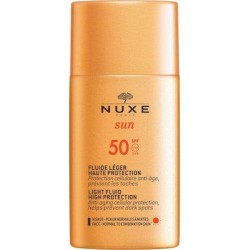 Nuxe Sun Αδιάβροχη Αντηλιακή Κρέμα Προσώπου SPF50 50ml