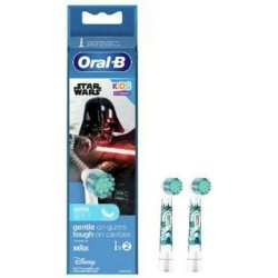 Oral-B Ανταλλακτικό για Ηλεκτρική Οδοντόβουρτσα Star Wars Extra Soft για 3+ χρονών 2τμχ