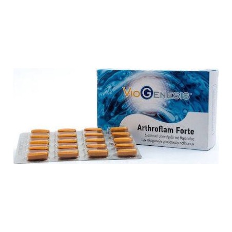 Viogenesis Arthroflam Forte Συμπλήρωμα για την Υγεία των Αρθρώσεων 60 ταμπλέτες