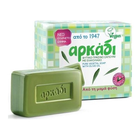 Αρκάδι Πράσινο Σαπούνι 4x150gr