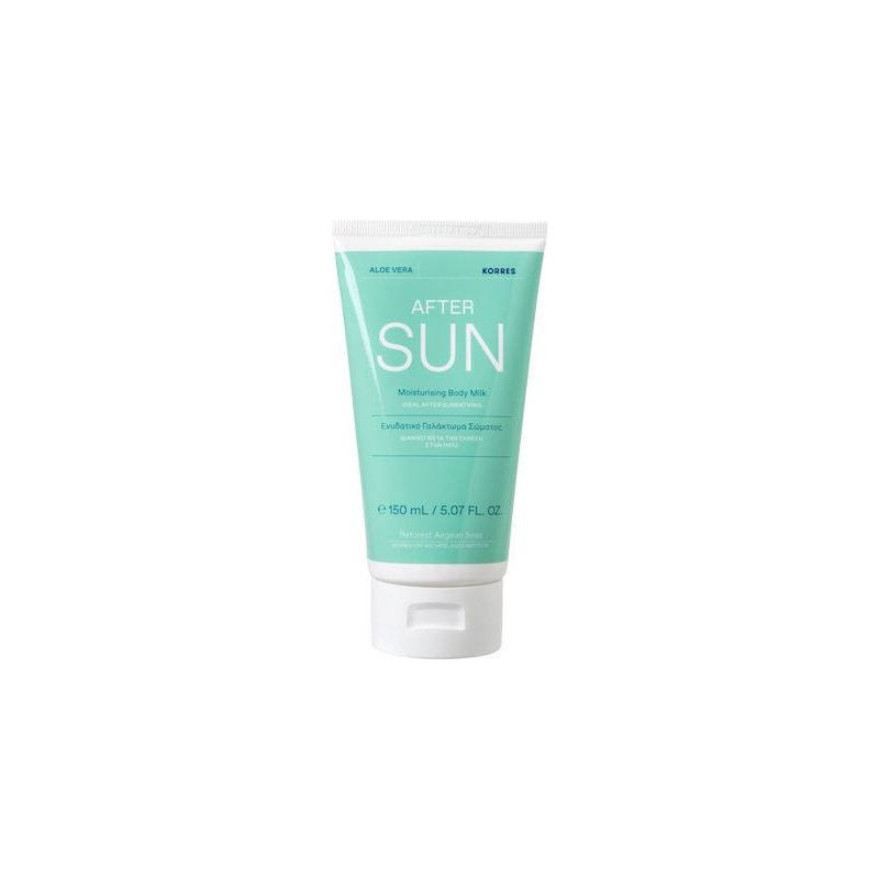 Korres Aloe Vera Moisturizing After Sun Γαλάκτωμα για το Σώμα 150ml