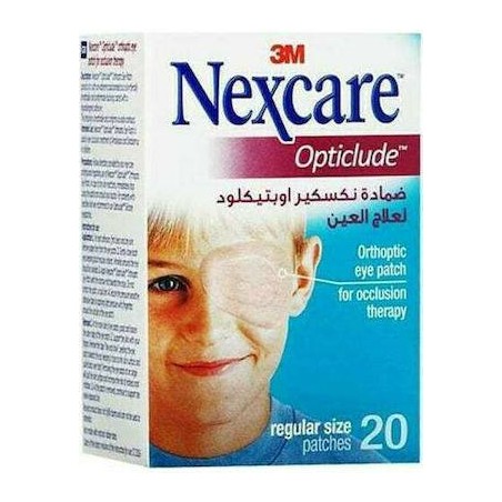 Nexcare Nexcare Opticlude Οφθαλμικά Επιθέματα Regular Size σε Μπεζ χρώμα 20τμχ