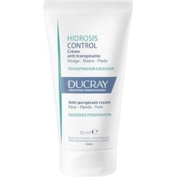 Ducray Hidrosis Control Face, Hands & Feet Αποσμητικό σε Κρέμα 50ml