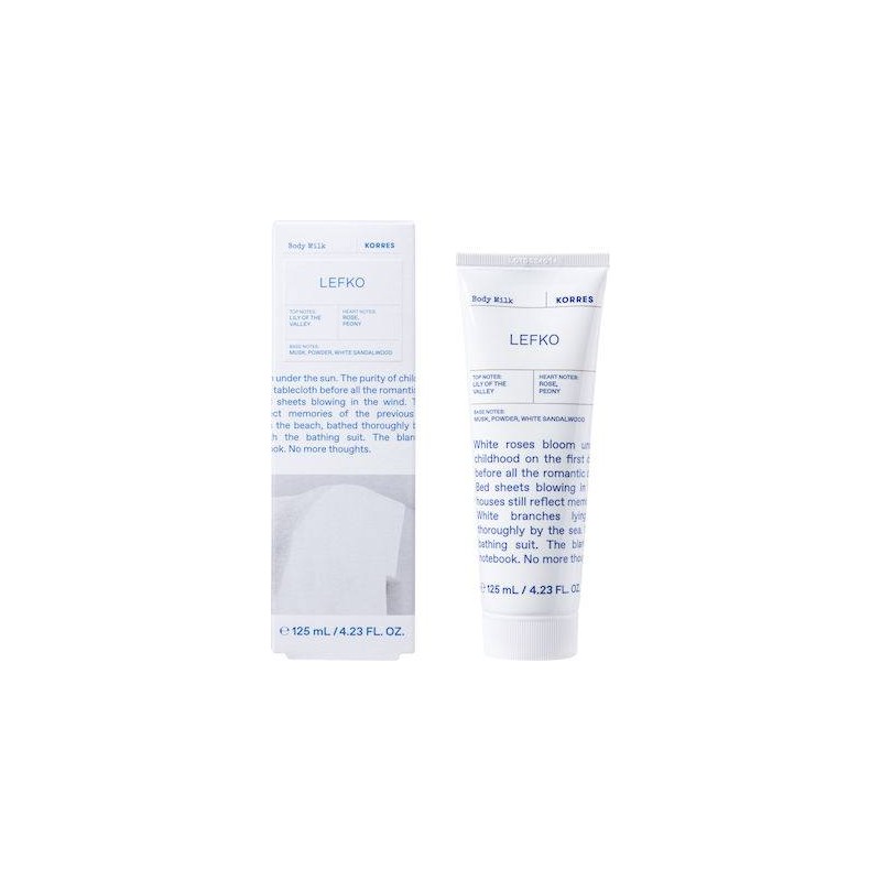 KORRES - LEFKO Γαλάκτωμα Σώματος - 125ml