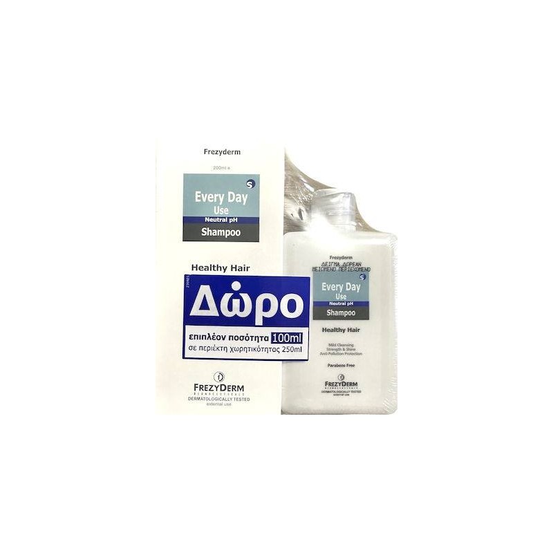 Frezyderm Every Day Σετ Περιποίησης Μαλλιών με Σαμπουάν 2τμχ