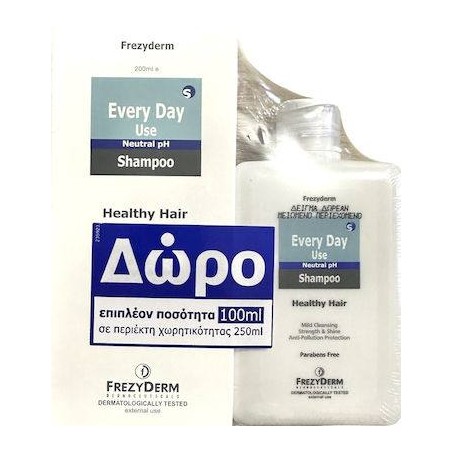 Frezyderm Every Day Σετ Περιποίησης Μαλλιών με Σαμπουάν 2τμχ