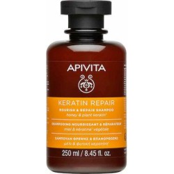 Apivita Keratin Repair Ξηρό Σαμπουάν Αναδόμησης/Θρέψης για Ξηρά Μαλλιά 250ml