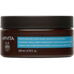 Apivita Μάσκα Μαλλιών με Υαλουρονικό Οξύ & Αλόη για Ενυδάτωση 200ml
