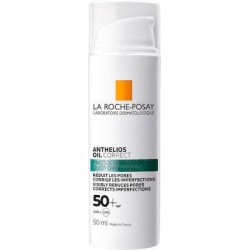 La Roche Posay Anthelios Oil Correct Spf 50+ Αντηλιακή Κρέμα Προσώπου για Λιπαρές Επιδερμίδες 50ml