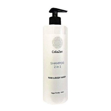 Collazen 2 in 1 Σαμπουάν για Όλους τους Τύπους Μαλλιών 500ml