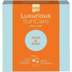 Intermed Luxurious Suncare Family Pack Σετ με Αντηλιακή Κρέμα Προσώπου & Αντηλιακό Γαλάκτωμα Σώματος