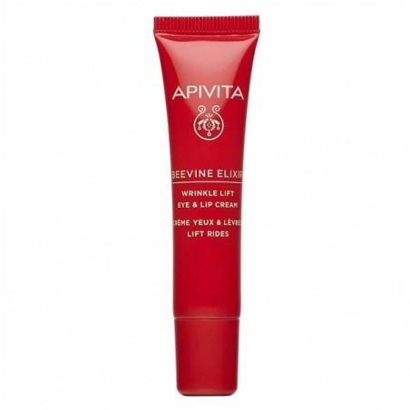 Apivita Beevine Elixir Αντιρυτιδική Κρέμα Lifting Για Μάτια & Χείλη Με Σύμπλοκο Prοpolift & Φυτικό Κολλαγόνο, 15ml