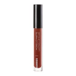 Korres Morello Matte Lasting Lip Fluid 60 Chestnut 3.4ml