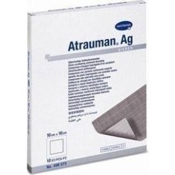 Hartmann Αποστειρωμένα Αυτοκόλλητα Επιθέματα Atrauman Ag 5x5cm 10τμχ