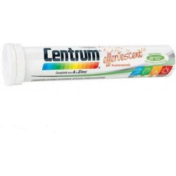 Centrum A to Zinc Βιταμίνη για Ενέργεια & Ανοσοποιητικό Πορτοκάλι 20 αναβράζοντα δισκία