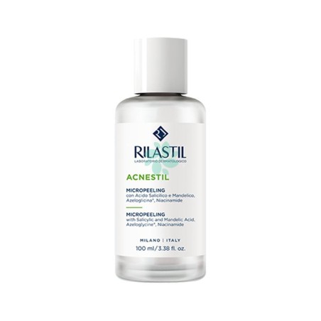Rilastil Acnestil Micropeeling Απολεπιστική Λοσιόν Για Επιδερμίδα Με Τάση Ακμής 100ml