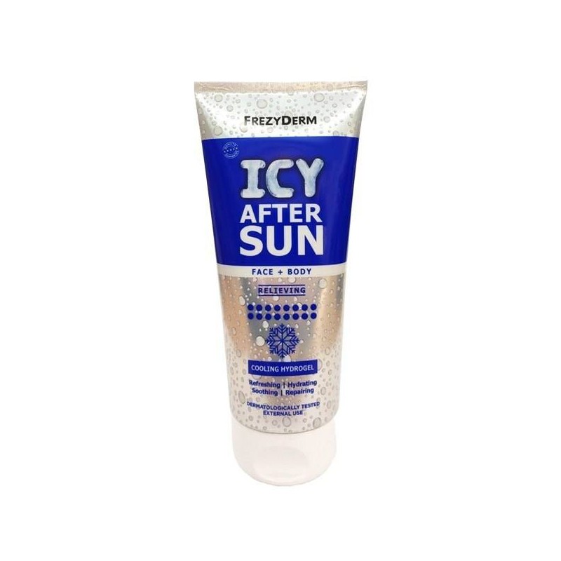 Frezyderm Icy After Sun Δροσερό Gel για Μετά τον Ήλιο για Πρόσωπο & Σώμα, 200ml