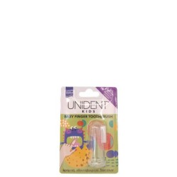 Intermed Unident Kids Baby Finger Toothbrush Βρεφική Οδοντόβουρτσα Δακτύλου, 1τεμ